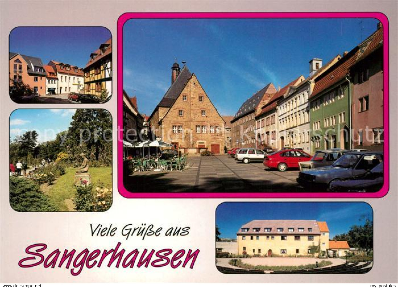 73230148 Sangerhausen Suedharz Markt Restaurant Europa-Rosarium Altes-Schloss Sa - Sangerhausen