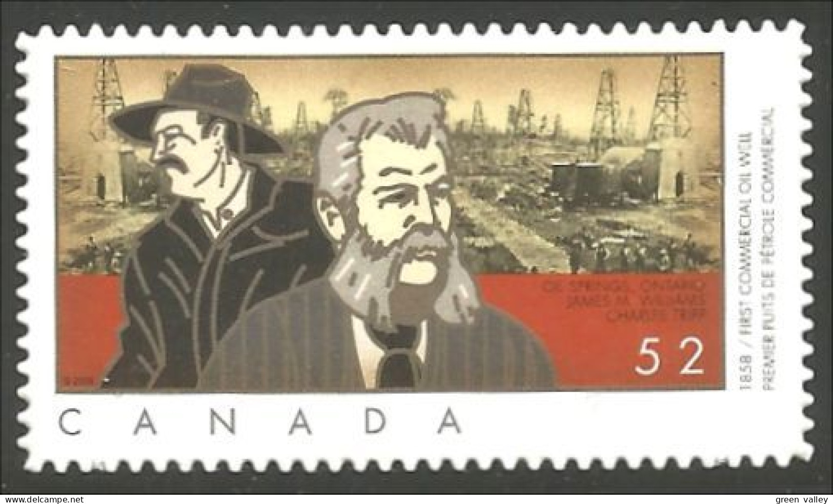 Canada Ontario Oil Fields Champs Puits Pétrole Die-cut Collection Annual Pack MNH ** Neuf SC (C22-68ia) - Unused Stamps