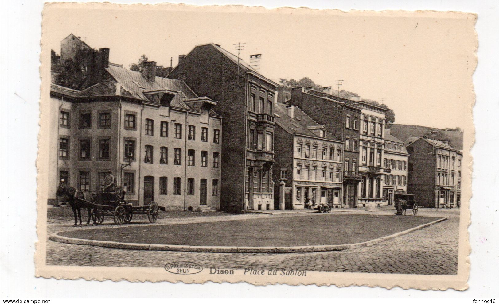 BELGIQUE - DISON - Place Du Sablon - Animée  (H136) - Dison