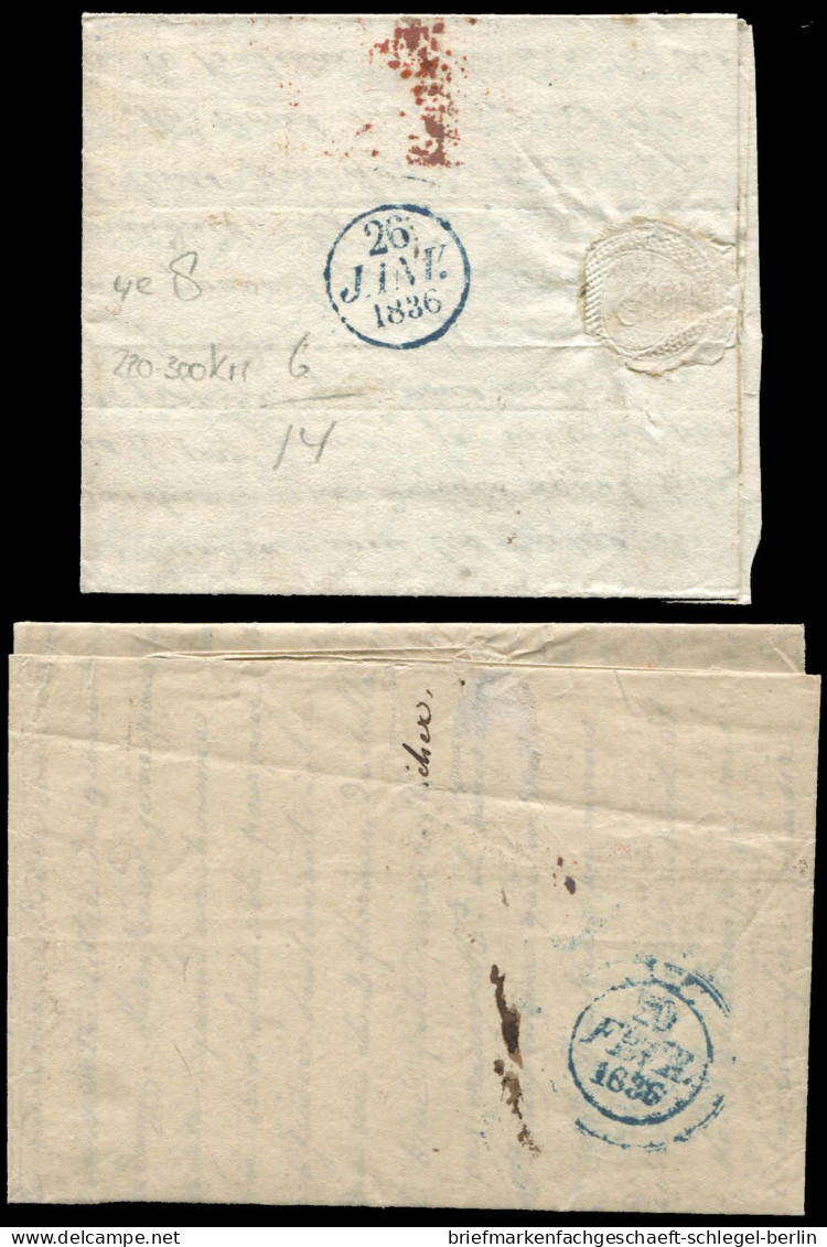 Niederlande, 1836, Brief - Sonstige & Ohne Zuordnung