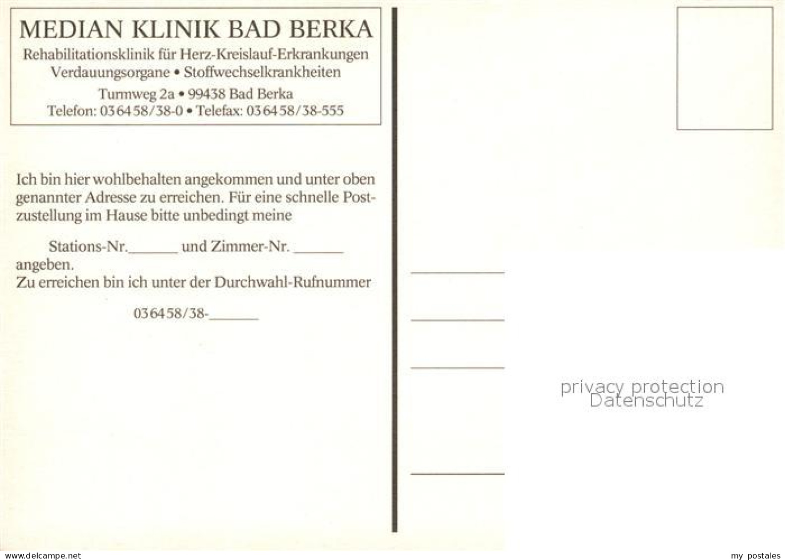 73065168 Bad Berka Median Klinik Bad Berka - Bad Berka