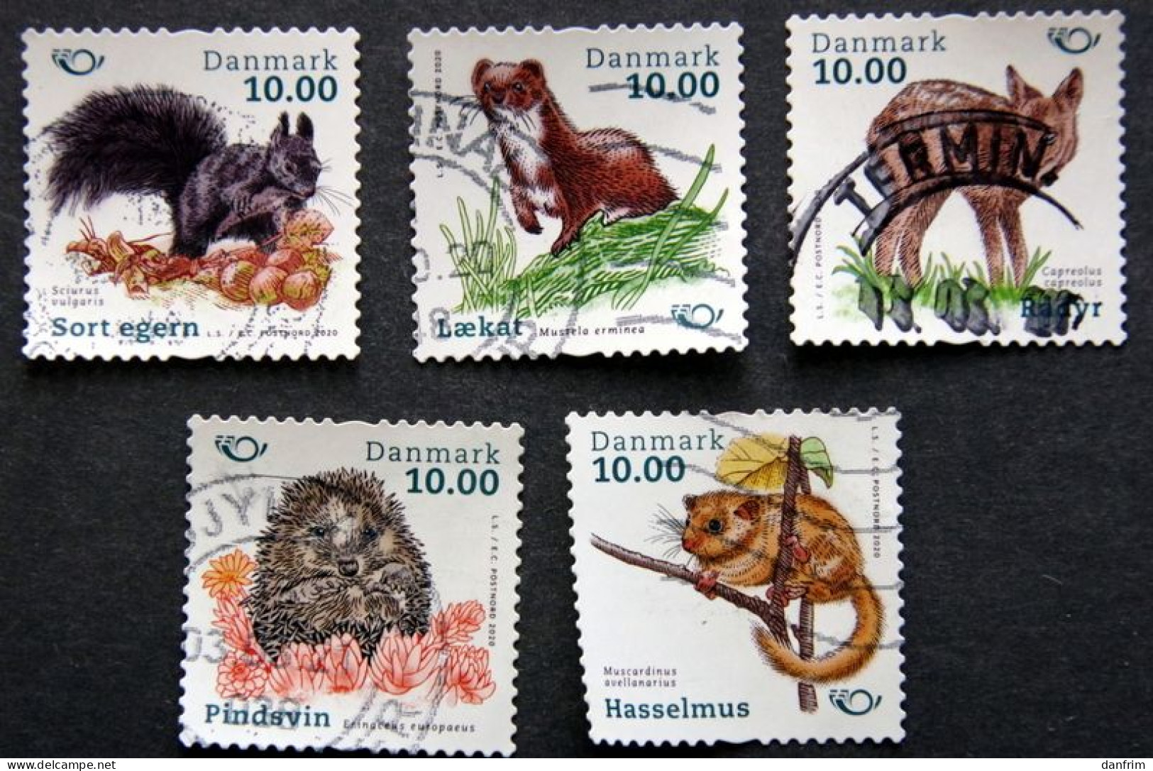 Denmark 2020  Norden Minr.1997-2001 (lot G 1296) - Used Stamps