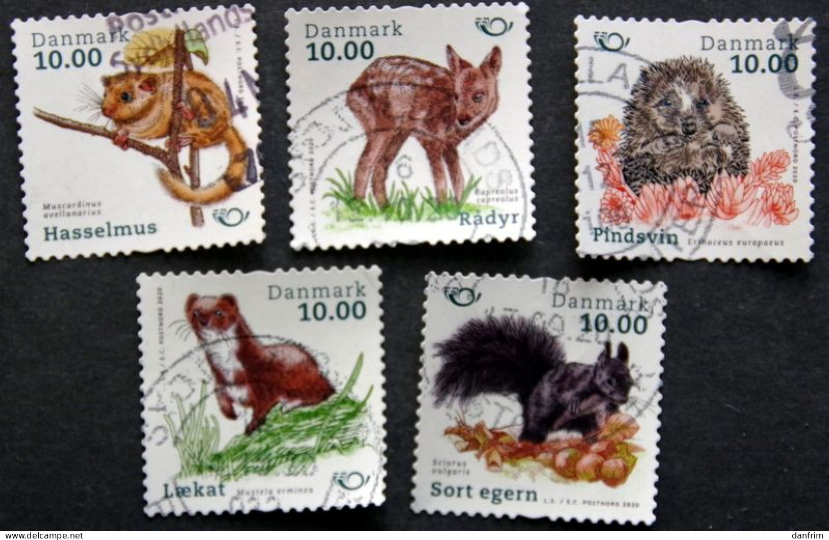 Denmark 2020  Norden Minr.1997-2001 (lot G 1922) - Used Stamps
