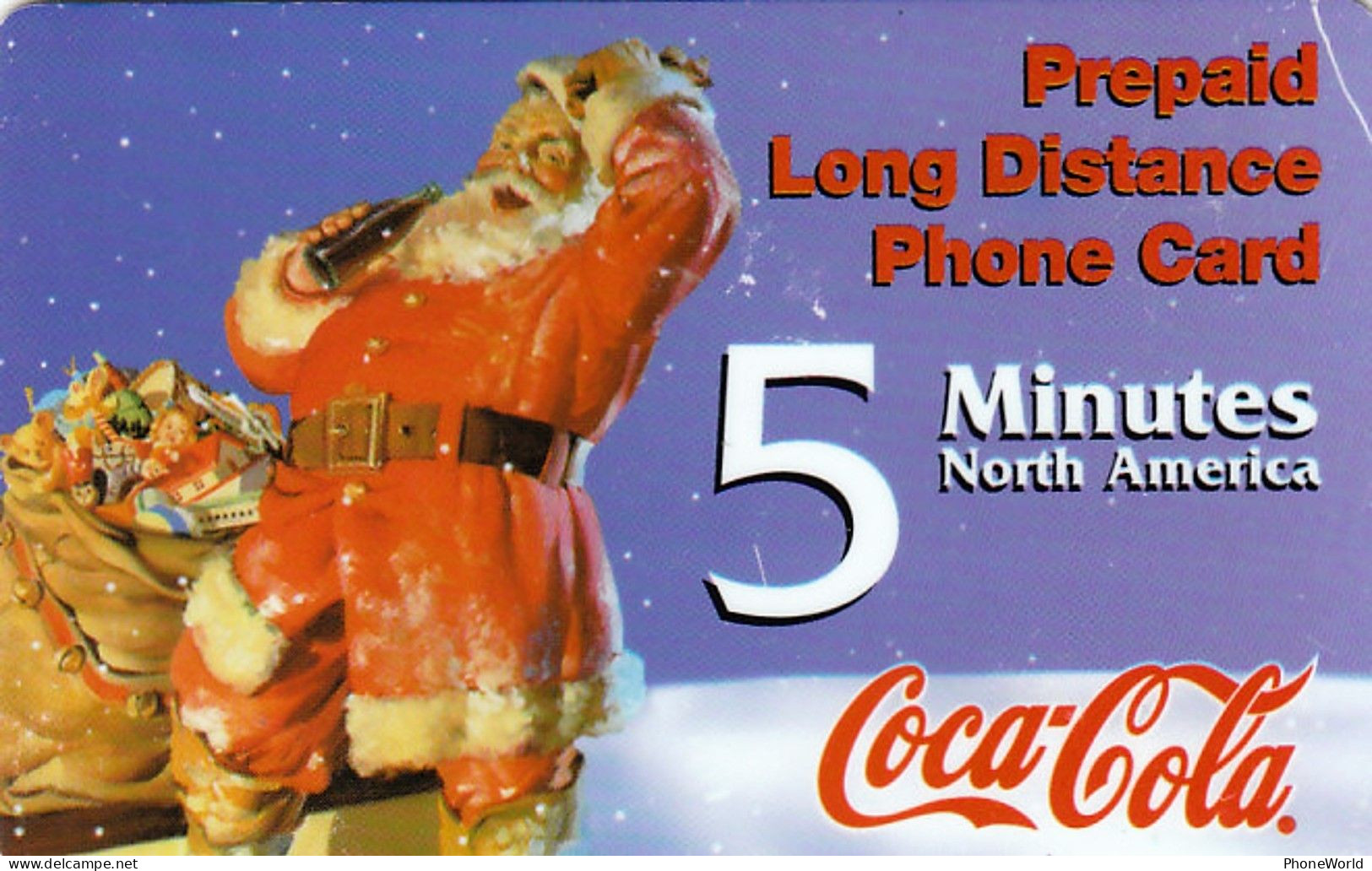 Canada, Coca-Cola Promotional Cards, Christmas 1997, Mac's & Mike's, Santa Claus - Kanada