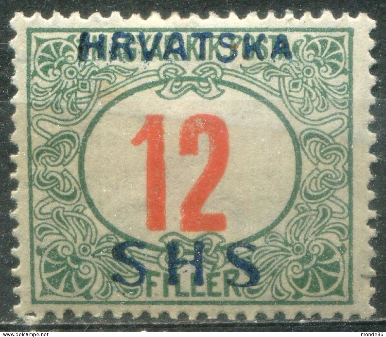 YOUGOSLAVIE - Y&T Taxe N° 4 * - Timbres-taxe