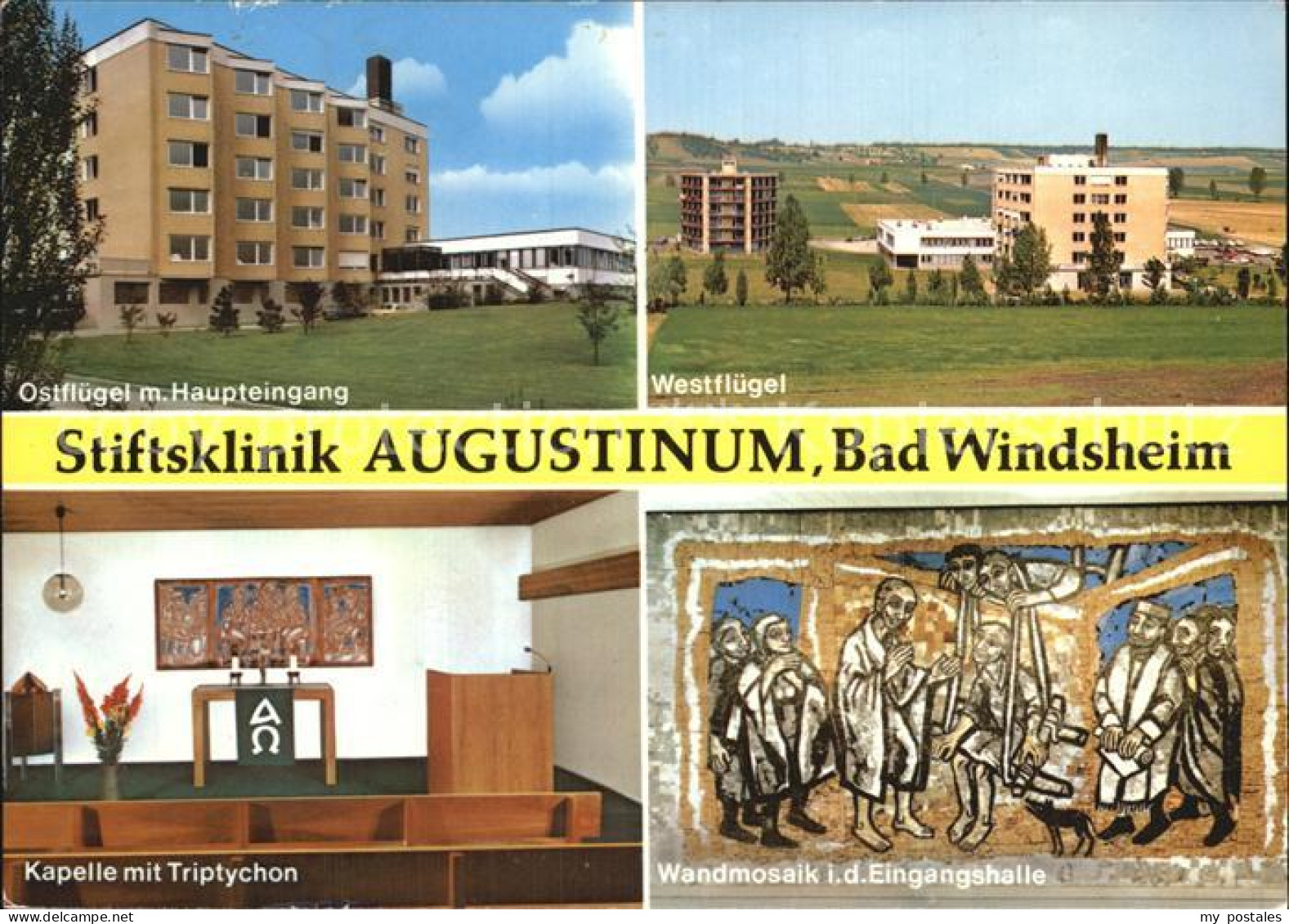 72579460 Bad Windsheim Stiftsklinik Augustinum Kapelle Wandmosaik Bad Windsheim - Bad Windsheim