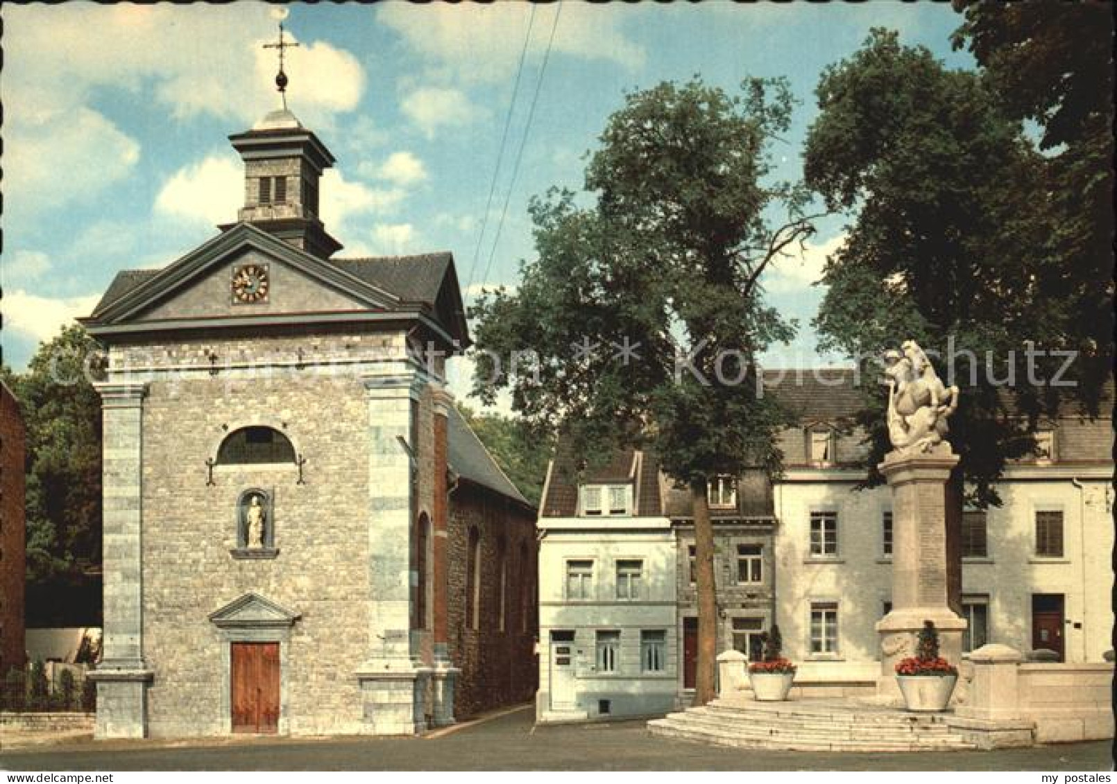 72578699 Eupen St. Lambertuskapelle Und Kriegerdenkmal  - Eupen