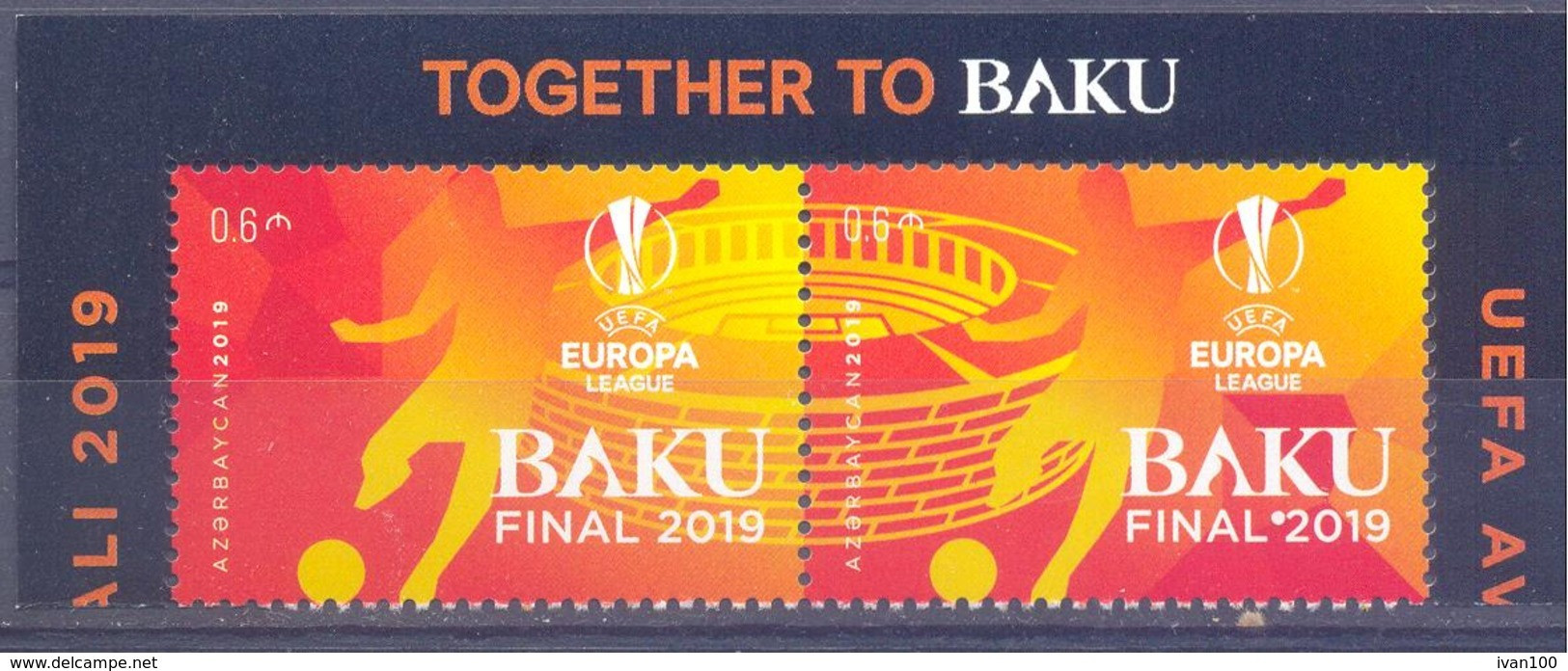 2019.Azerbaijan, UEFA Final Cup 2019, Baku, 2v, Mint/** - Azerbaïdjan