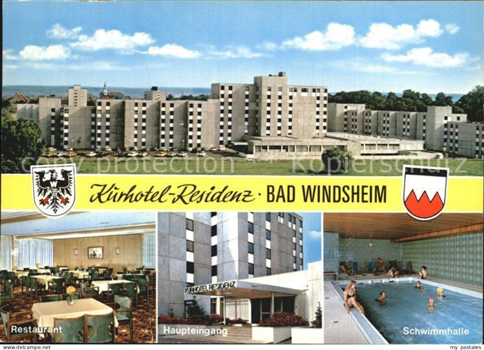 72578405 Bad Windsheim Kurhotel-Residenz Schwimmhalle Restaurant Bad Windsheim - Bad Windsheim