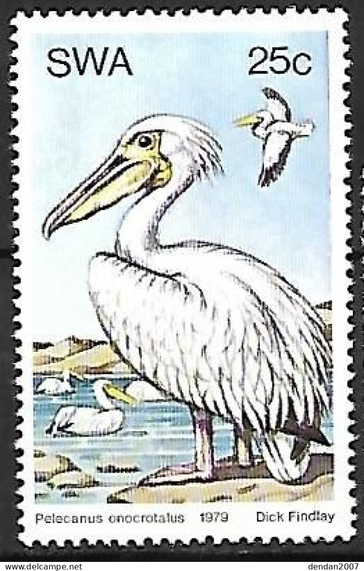 SWA (South West Africa) - MNH ** 1979 :  Great White Pelican -   Pelecanus Onocrotalus - Pelícanos