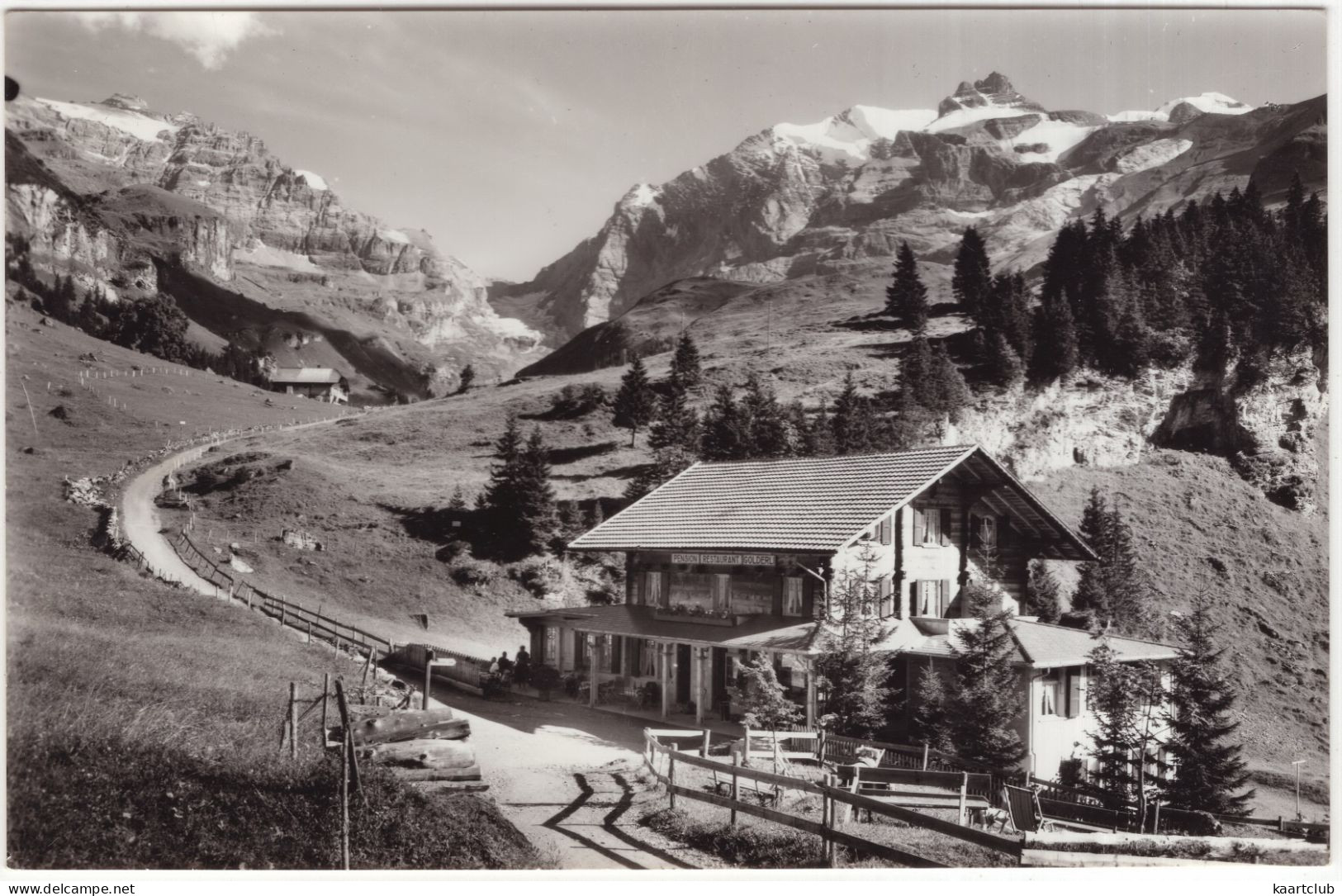 Pension-Restaurant 'Gölderli' - Gornern-Kiental 1500 M - (Schweiz/Suissse) - Reichenbach Im Kandertal