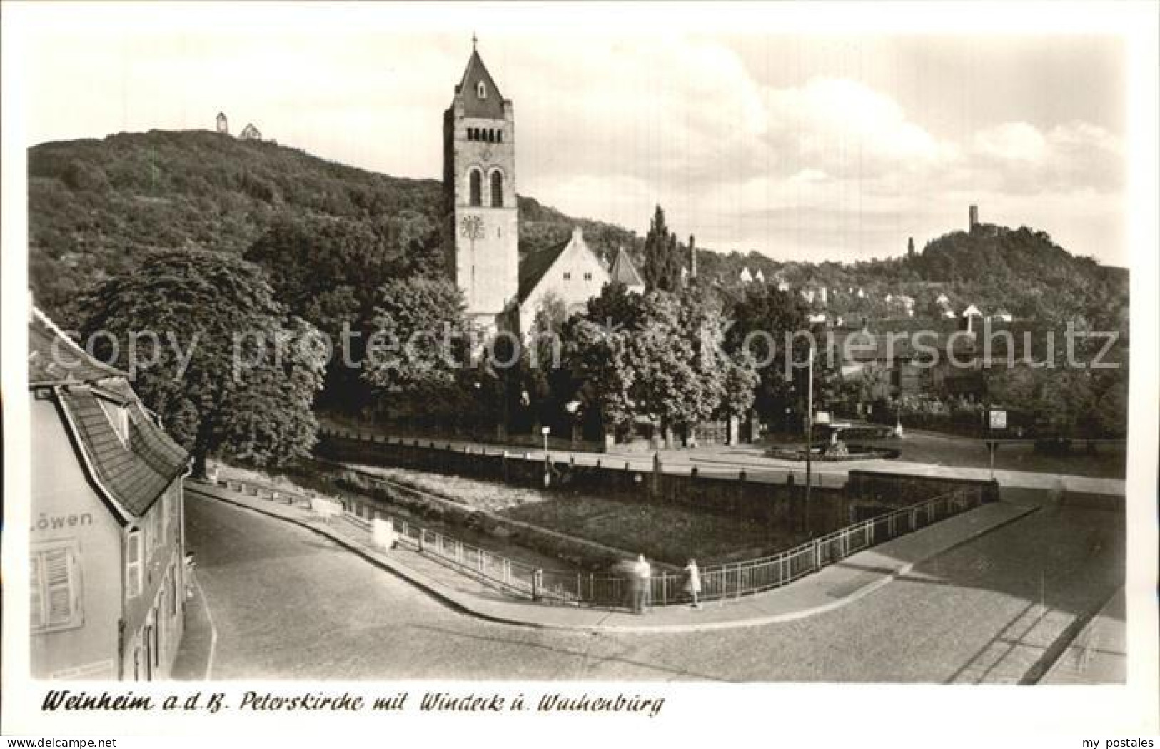 72573068 Weinheim Bergstrasse Peterskirche Windeck Wachenburg Weinheim - Weinheim