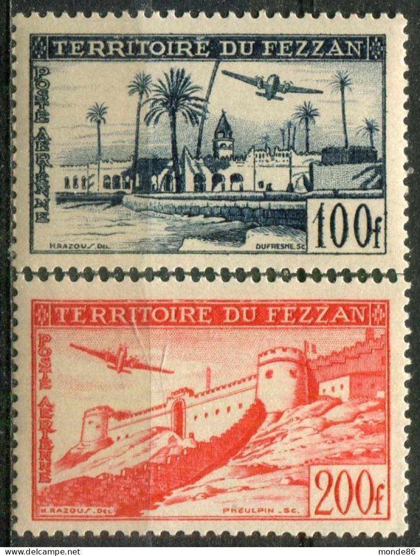 FEZZAN - Y&T PA N° 6-7 * - Unused Stamps