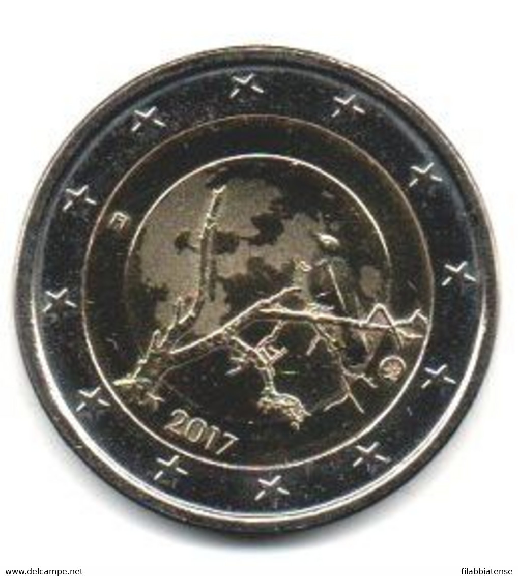 2017 - Finlandia 2 Euro Natura Finlandese      ------ - Finlandia