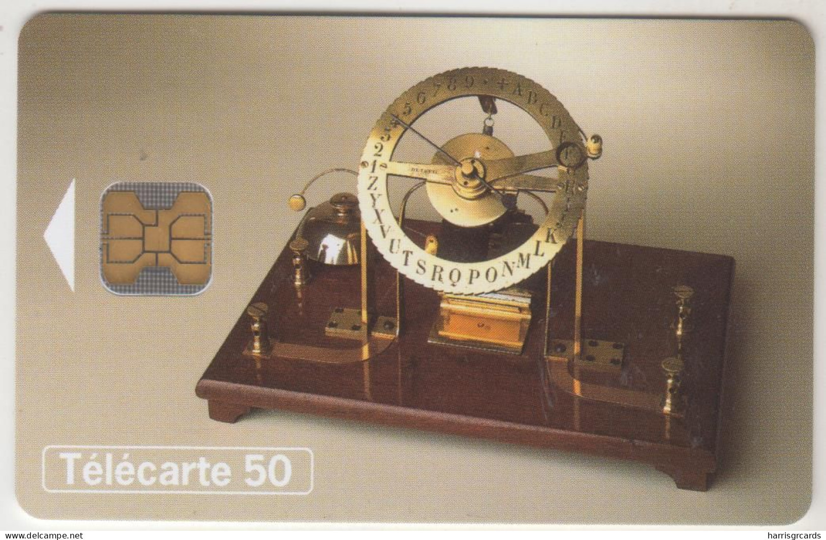 FRANCE - Collection Historique N. 22 - Téléphone Breguet 1850, Chip:OB2, 50U , 09/98, Used - 1997