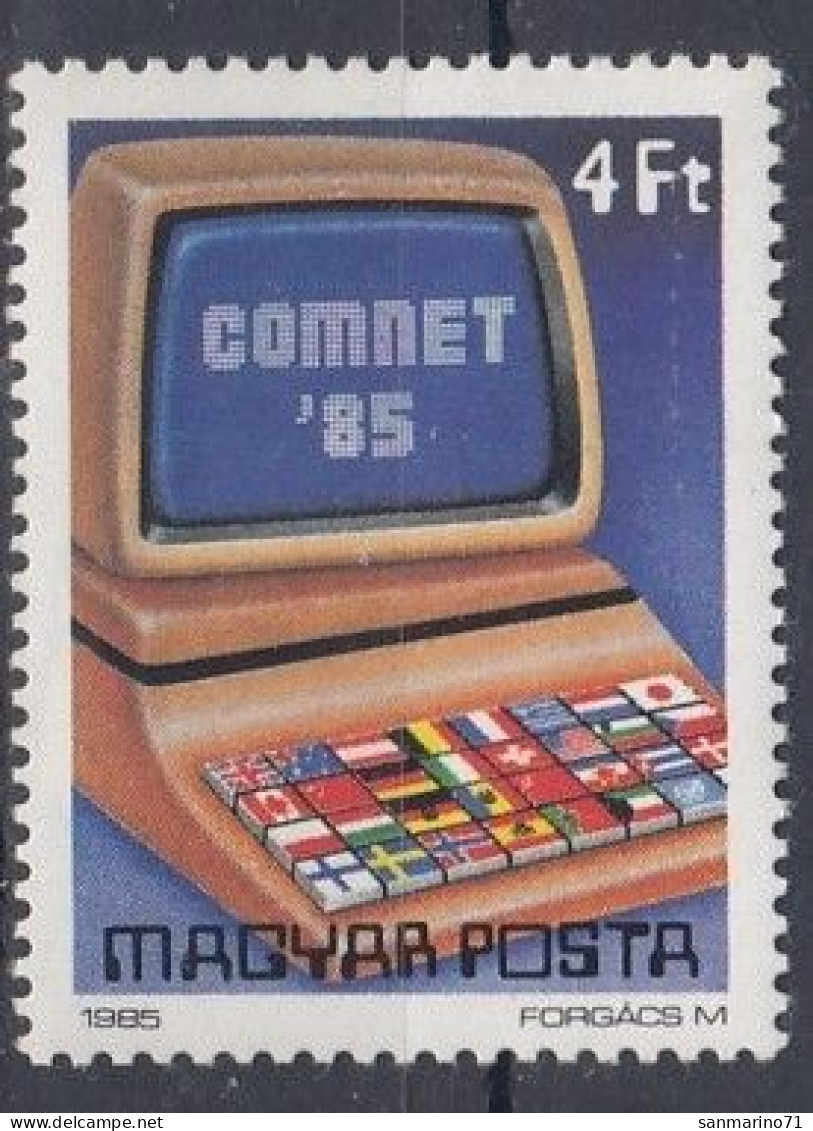 HUNGARY 3781,unused,falc Hinged (*) - Computers