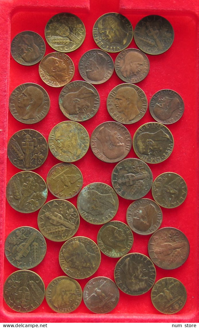 COLLECTION LOT PERIOD 1939-1945 ITALY 31PC 134G #xx40 0957 - Collections