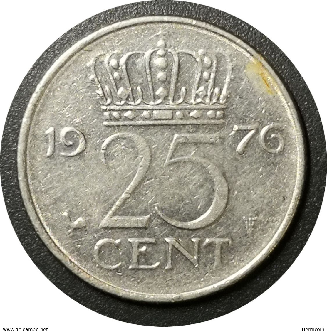 1976 - 25 Cents Juliana - Pays Bas - 1948-1980 : Juliana