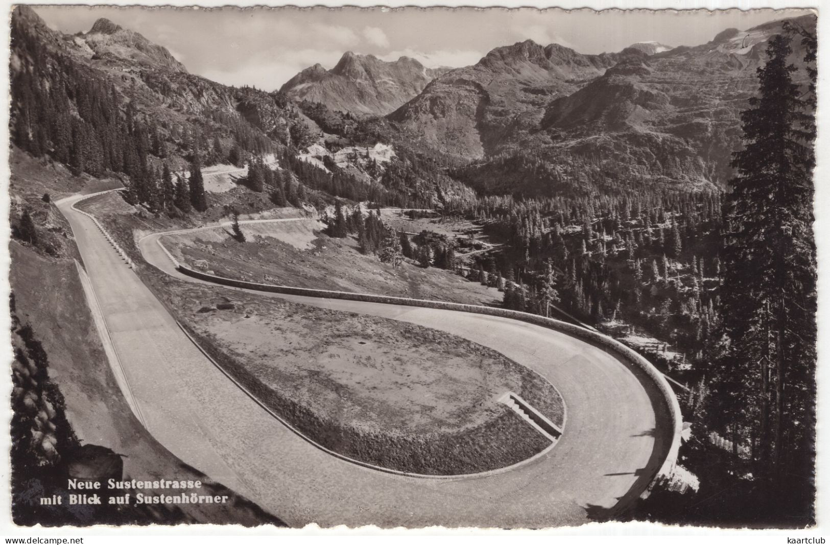 Neue Sustenstrasse Mit Blick Auf Sustenhörner  - (Schweiz/Suissse) - Schwarzenburg