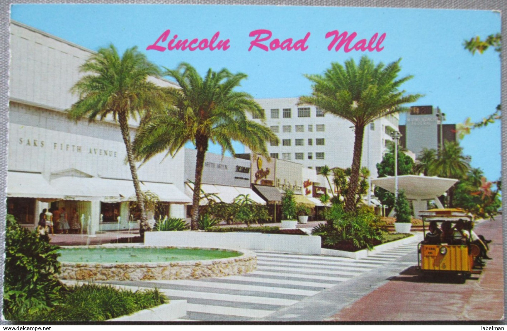 USA UNITED STATES FLORIDA LINCOLN ROAD MALL KARTE CARD POSTCARD CARTE POSTALE ANSICHTSKARTE CARTOLINA POSTKARTE - Atlanta