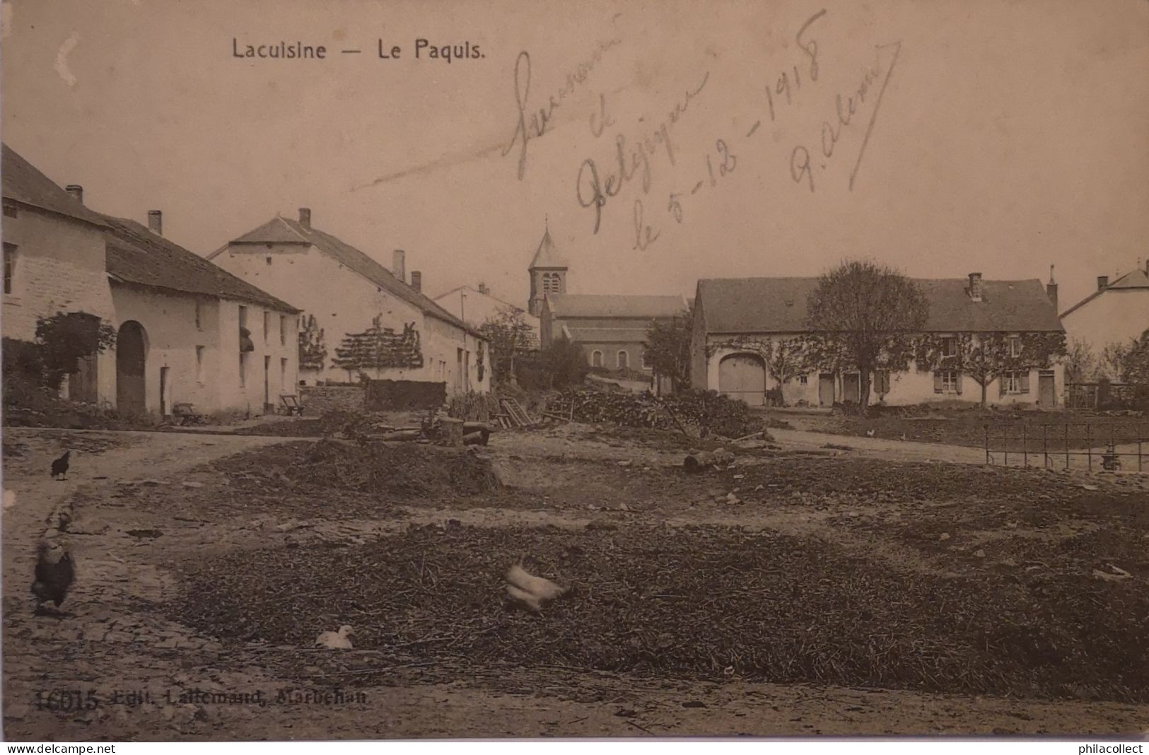 Lacuisine (Florenville) Le Paquis 1918? - Florenville