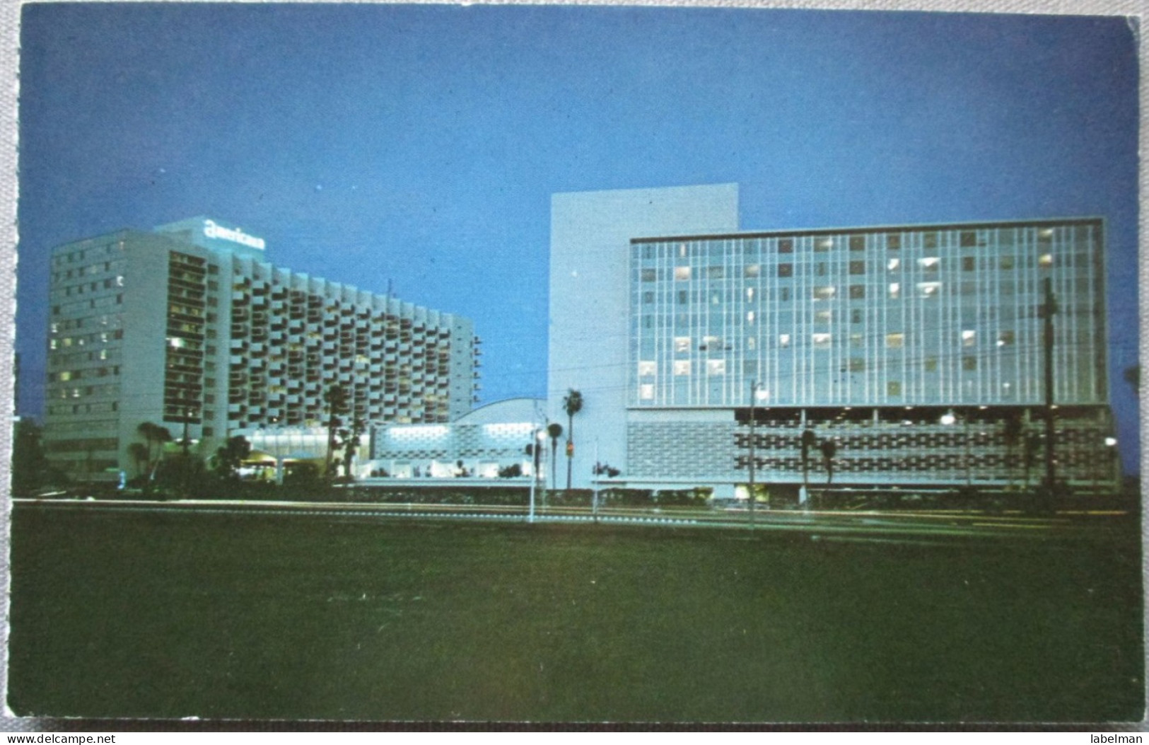 USA UNITED STATES FLORIDA AMERICANA HOTEL MIAMI BEACH CARD POSTCARD CARTE POSTALE ANSICHTSKARTE CARTOLINA POSTKARTE - Atlanta