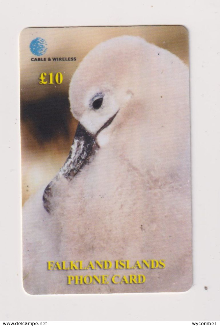 FALKLAND ISLANDS - Albatross Chick Remote Phonecard - Isole Falkland