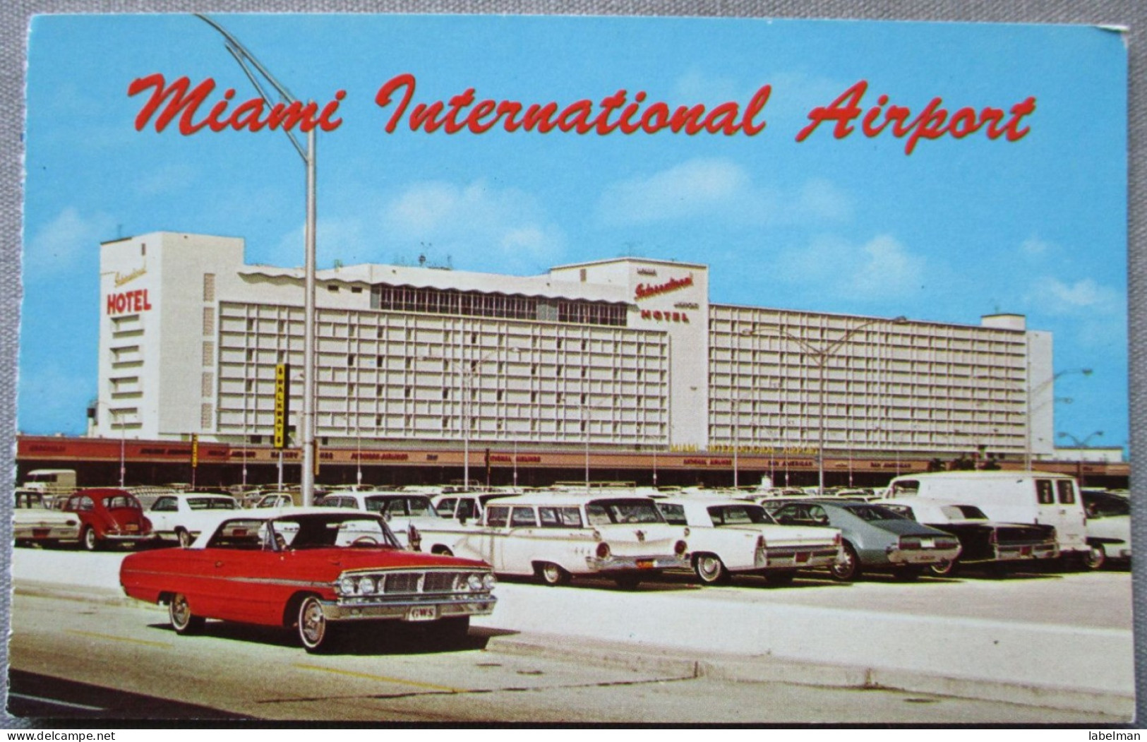 USA UNITED STATES FLORIDA AIRPORT HOTEL MIAMI BEACH KARTE CARD POSTCARD CARTE POSTALE ANSICHTSKARTE CARTOLINA POSTKARTE - Atlanta