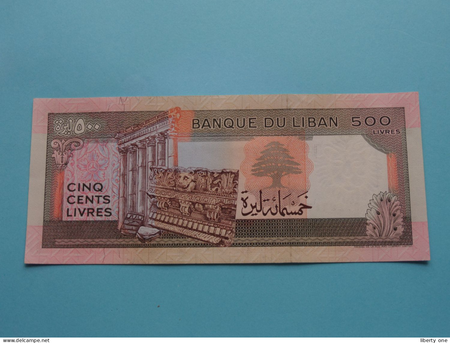 1988 - 500 Livres Mille ( Banque De Liban ) Lebanon 1988 ( For Grade, Please See SCANS ) UNC ! - Libanon