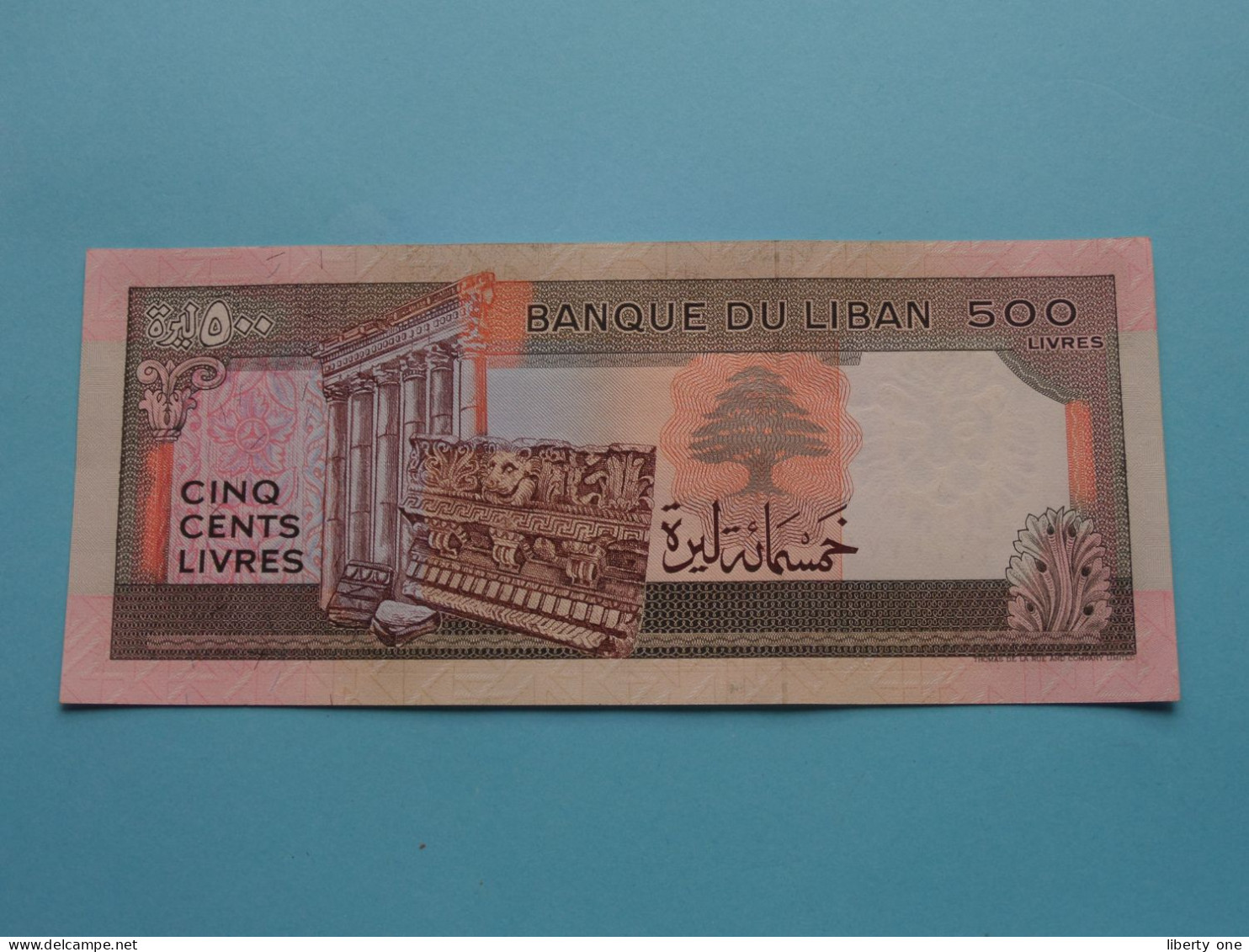 1988 - 500 Livres Mille ( Banque De Liban ) Lebanon 1988 ( For Grade, Please See SCANS ) UNC ! - Lebanon