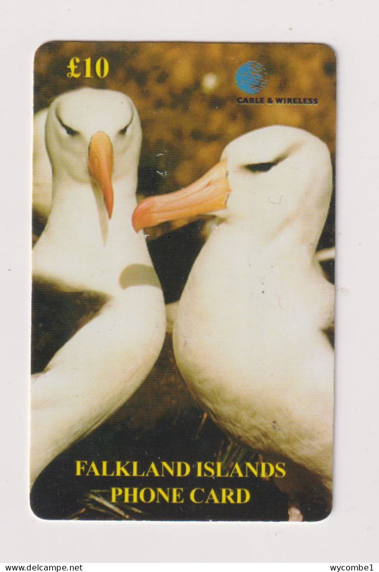 FALKLAND ISLANDS - Albatross Pair Remote Phonecard - Falklandeilanden