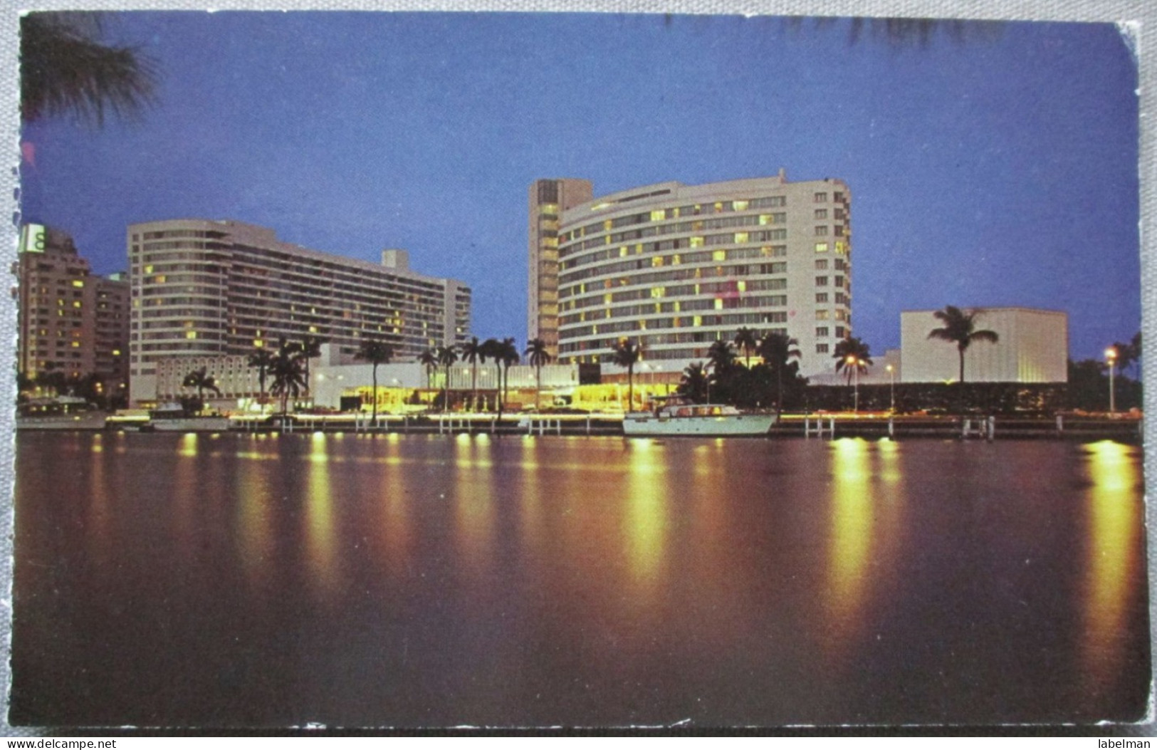 USA UNITED STATES FLORIDA MIAMI BEACH FONTAINEBLEAU HOTEL CARD POSTCARD CARTE POSTALE ANSICHTSKARTE CARTOLINA POSTKARTE - Atlanta