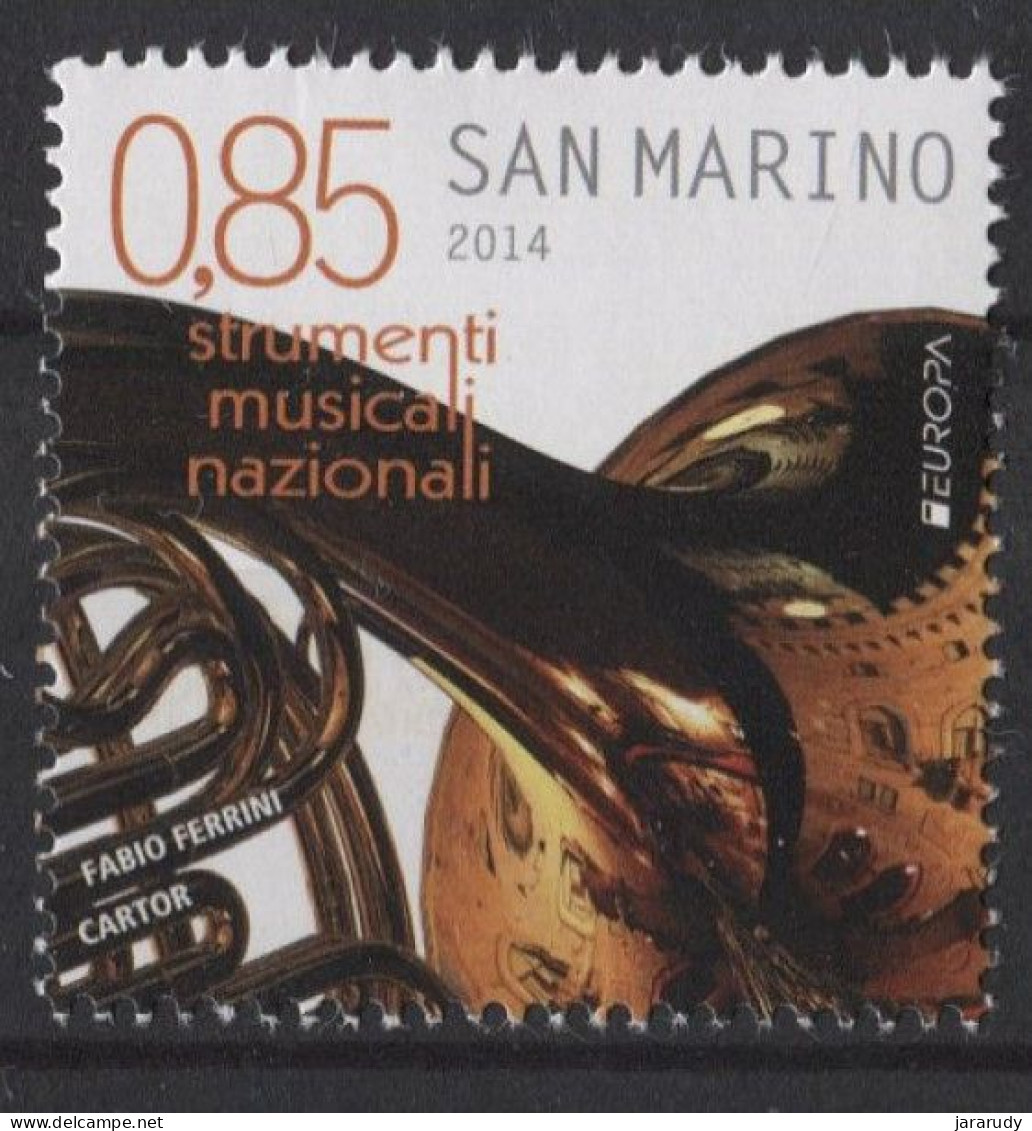 SAN MARINO EUROPA CEPT 2014 Yv 2381 MNH - 2014