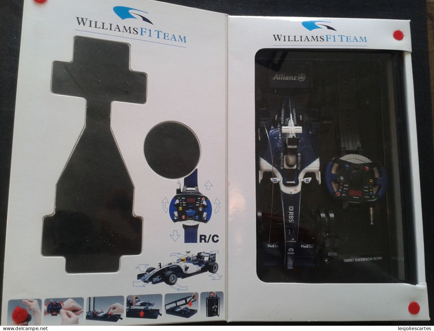 Newray 1/24 Williams Fw28 Nico Rosberg 2006 F1 Rc Formule 1 Racing 1:24 - Modelli Dinamici (radiocomandati)