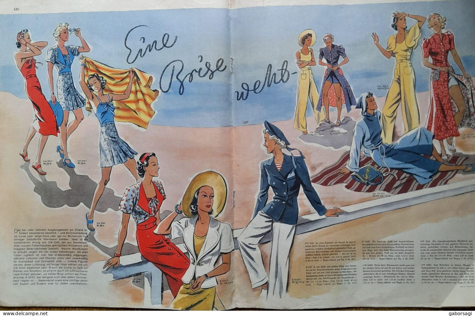 Deutsche Moden Zeitung 1938 April - Fashion