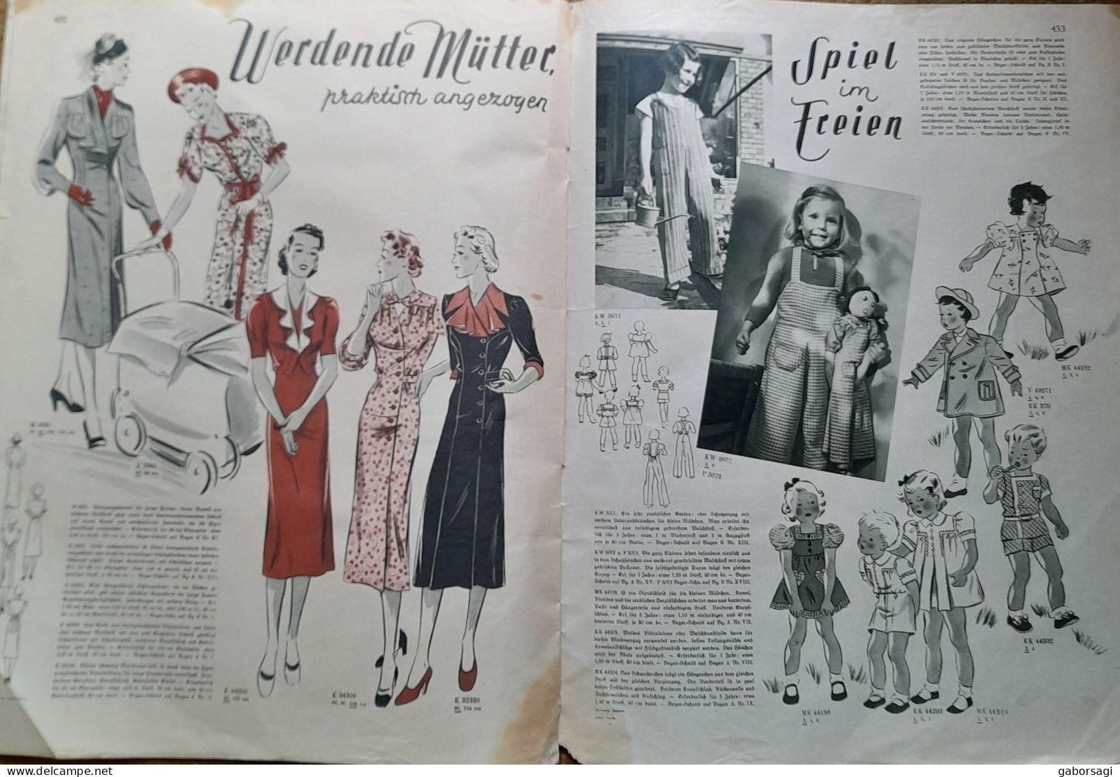Deutsche Moden Zeitung 1938 April - Fashion