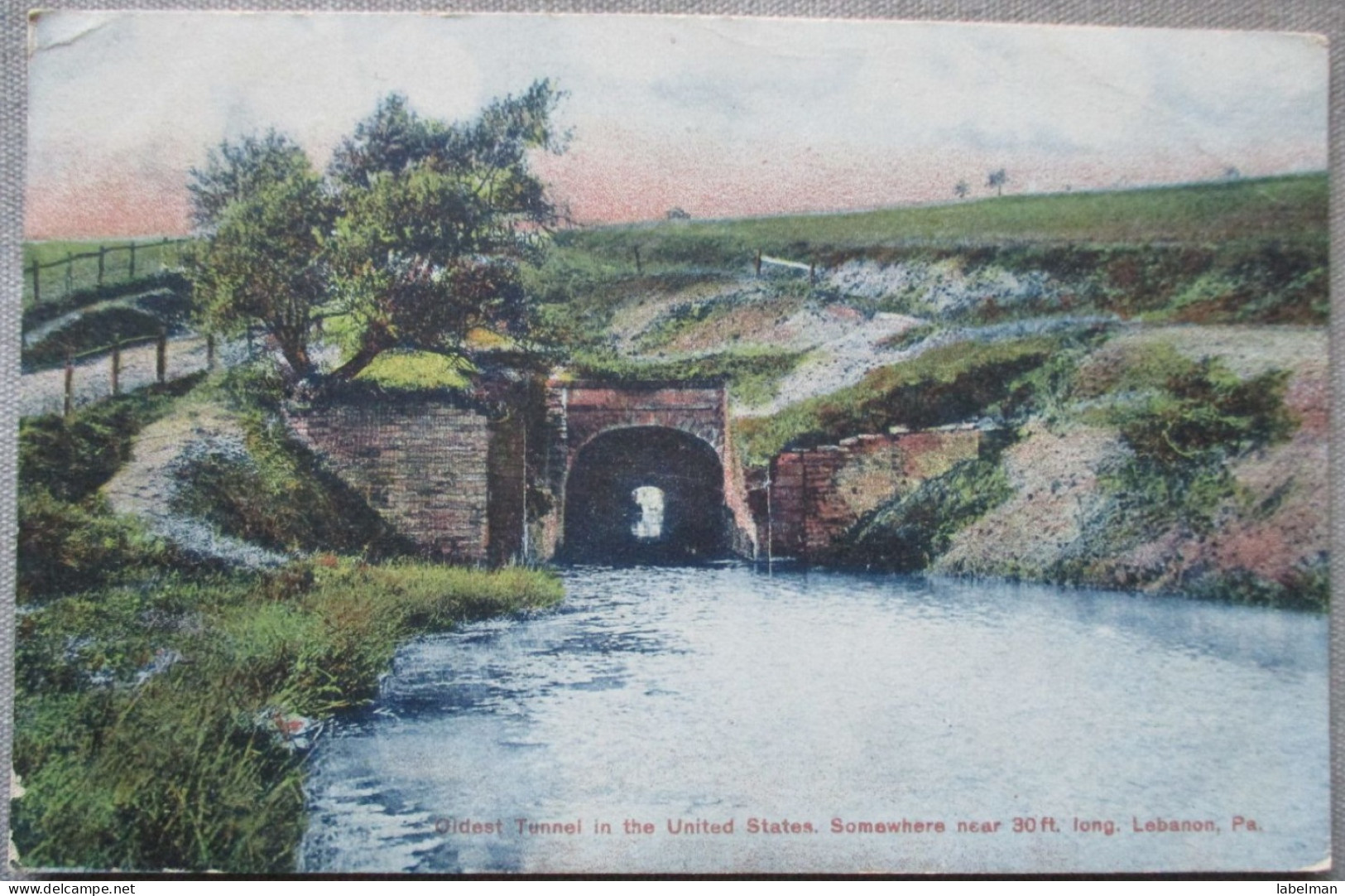 USA UNITED STATES LEBANON PENNSYLVANIA OLDEST TUNNEL KARTE CARD POSTCARD CARTE POSTALE ANSICHTSKARTE CARTOLINA POSTKARTE - Atlanta