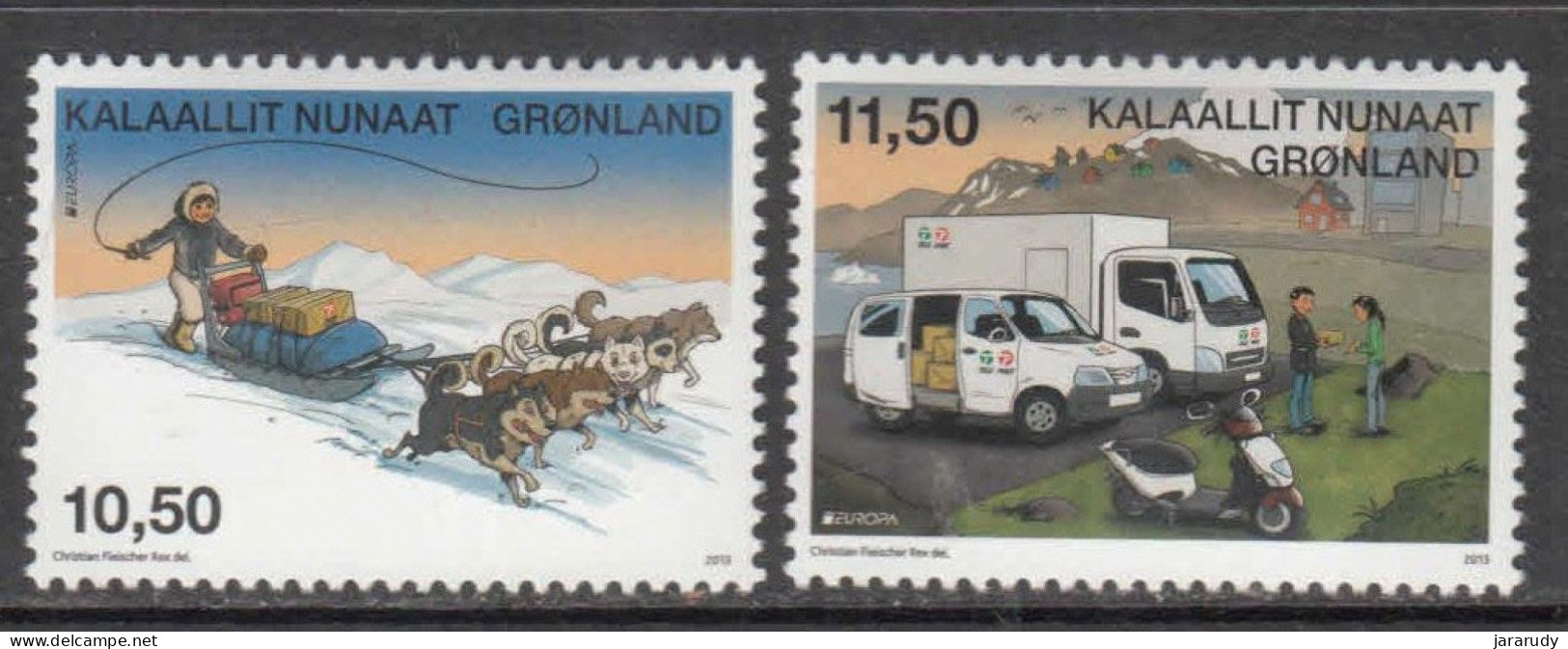 GROENLANDIA EUROPA CEPT 2013 Yv 609/10 MNH - 2013