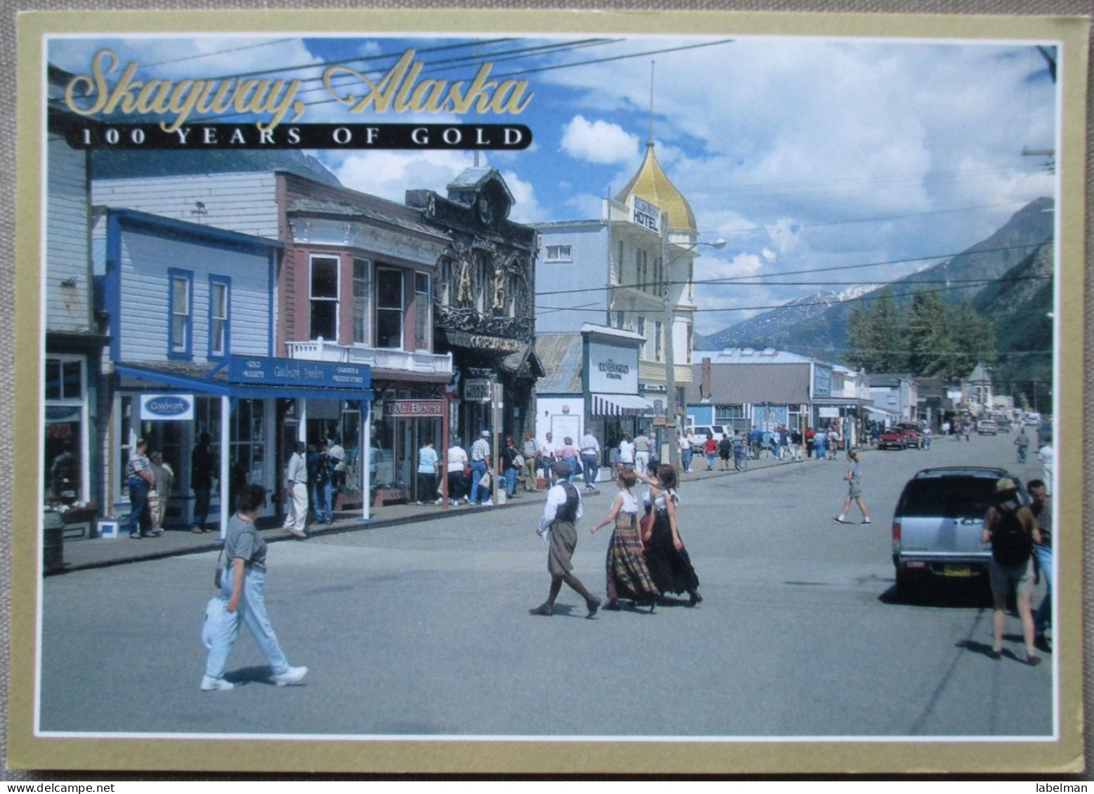 USA UNITED STATES ALASKA SKAGWAY KARTE CARD POSTCARD CARTE POSTALE ANSICHTSKARTE CARTOLINA POSTKARTE - Atlanta