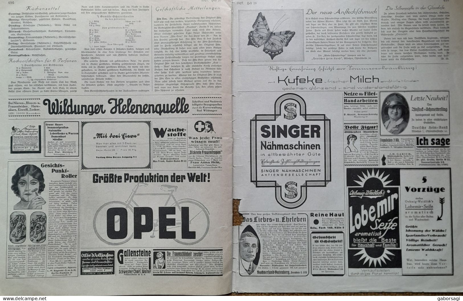 Deutsche Moden Zeitung 1926/27 - Moda