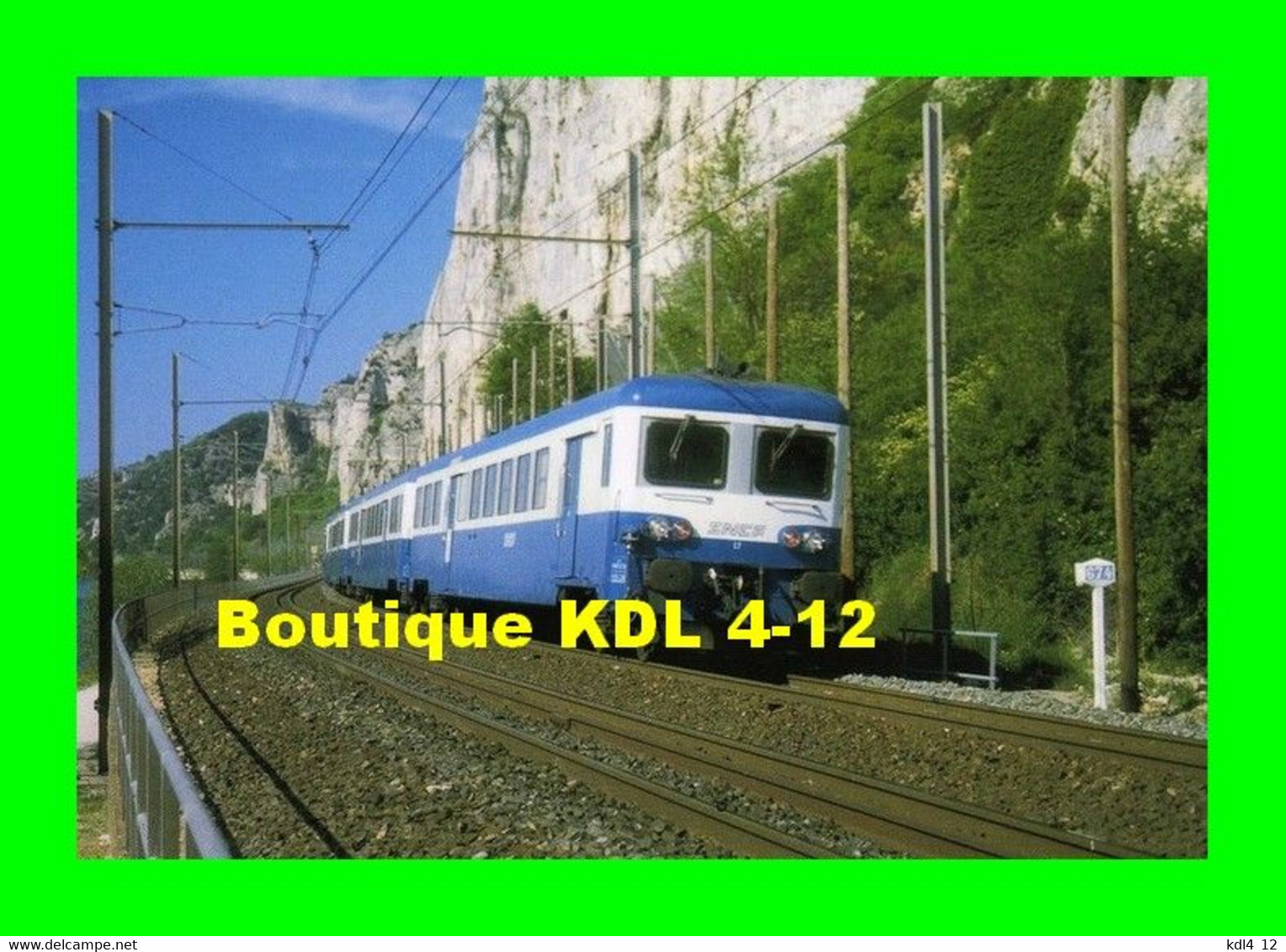 RU 0419 - Automotrice Z 7117 Vers DONZERE - Drôme - SNCF - Donzere