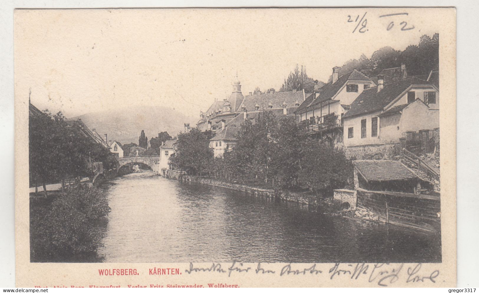 E4077) WOLFSBERG In Kärnten - Phot. Alois Beer - Verlag Fritz Steinwender - 1902 - Wolfsberg