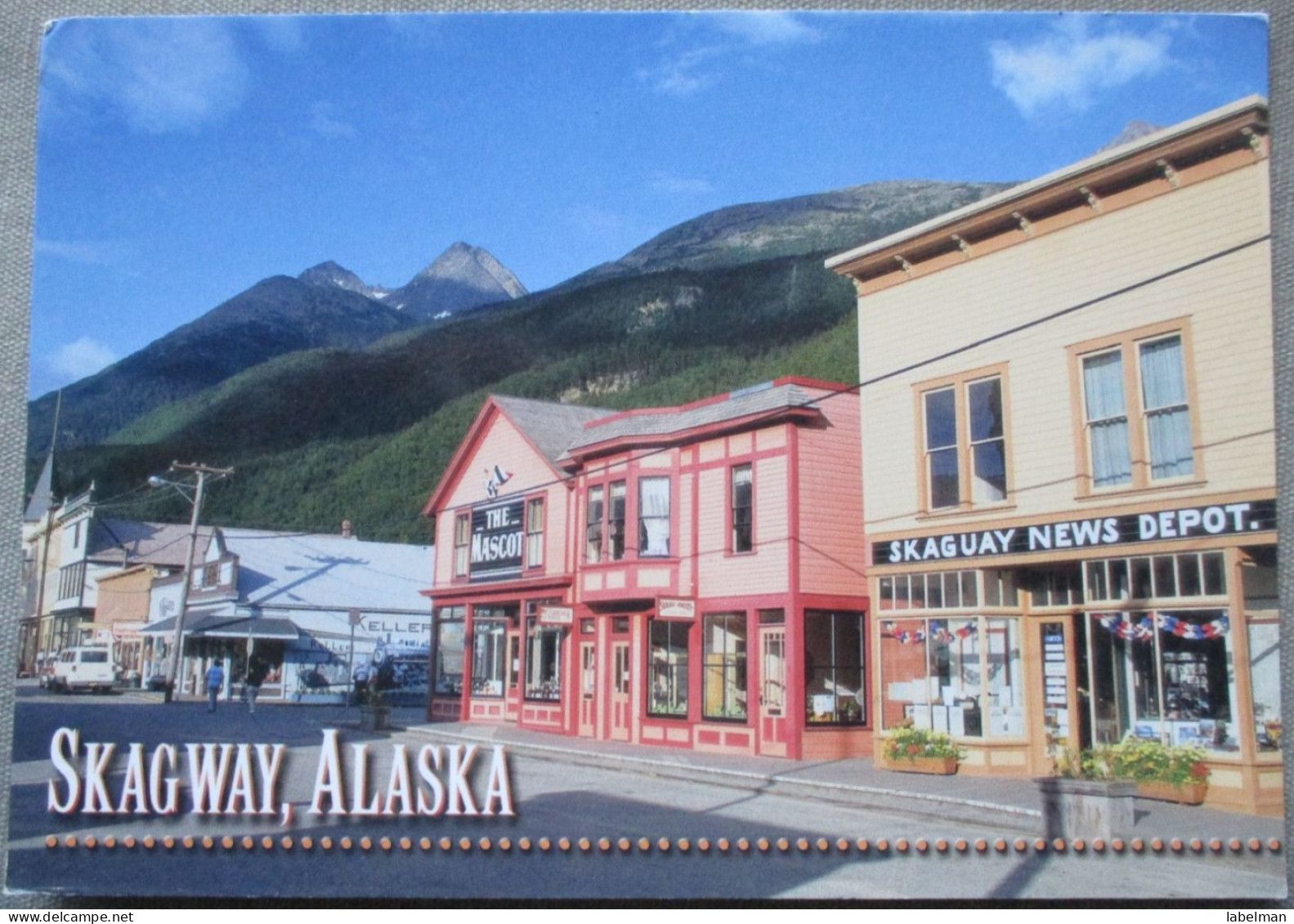 USA UNITED STATES ALASKA SKAGWAY KARTE CARD POSTCARD CARTE POSTALE ANSICHTSKARTE CARTOLINA POSTKARTE - Atlanta