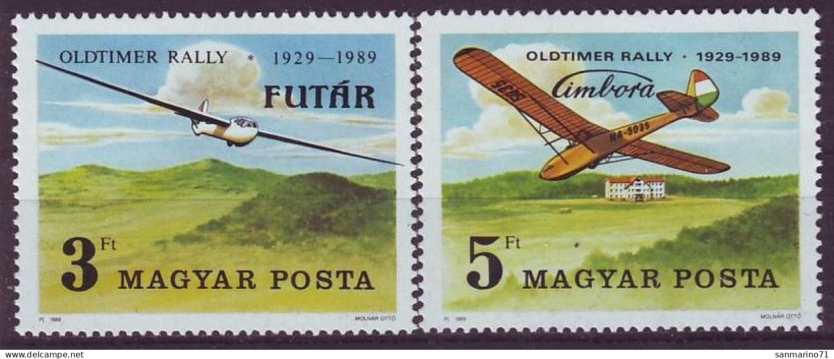 HUNGARY 4033-4034,unused (**) - Sonstige (Luft)