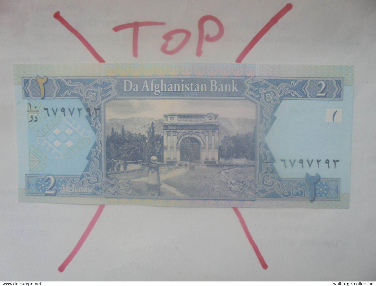 AFGHANISTAN 2 AFGHANIS 2002-2004 Neuf (B.33) - Afghanistán