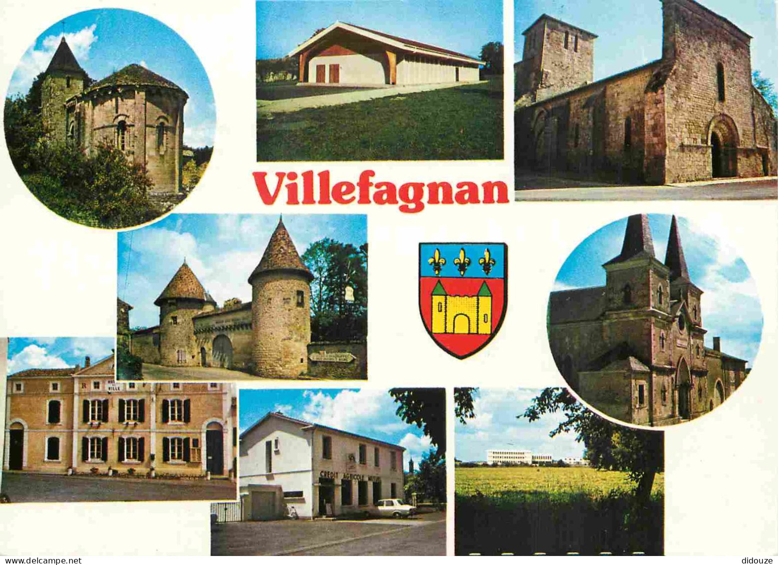 16 - Villefagnan - Multivues - Blasons - CPM - Carte Neuve - Voir Scans Recto-Verso - Villefagnan