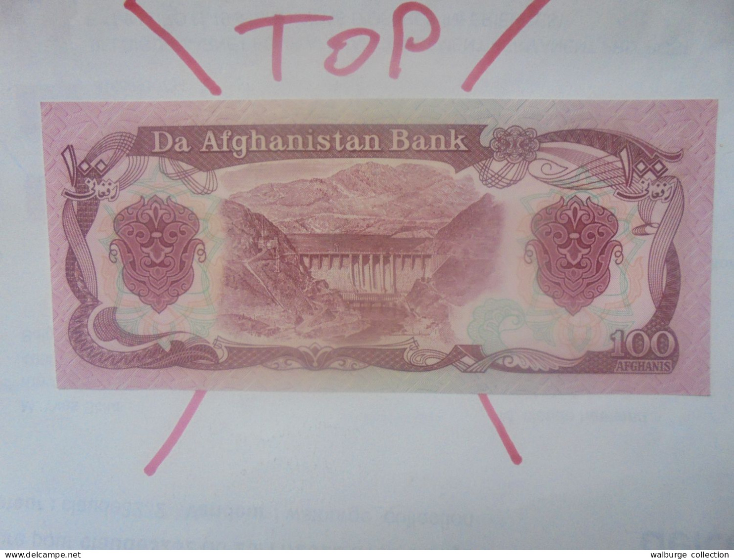 AFGHANISTAN 100 AFGHANIS 1979-1991 Neuf (B.33) - Afghanistán