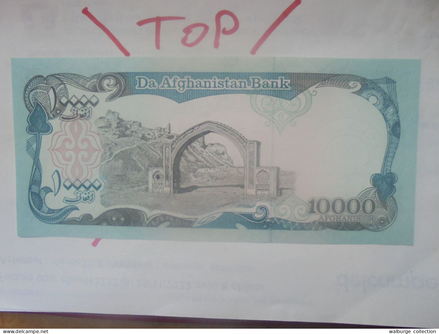 AFGHANISTAN 10.000 AFGHANIS 1993 Neuf (B.33) - Afghanistán