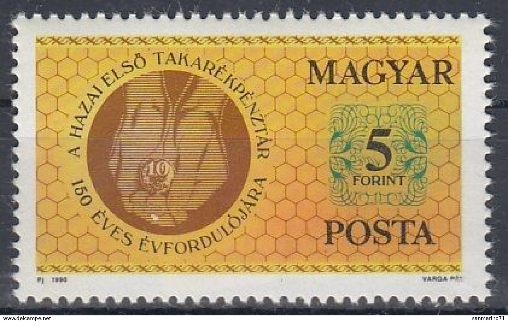 HUNGARY 4065,unused (**) - Abeilles