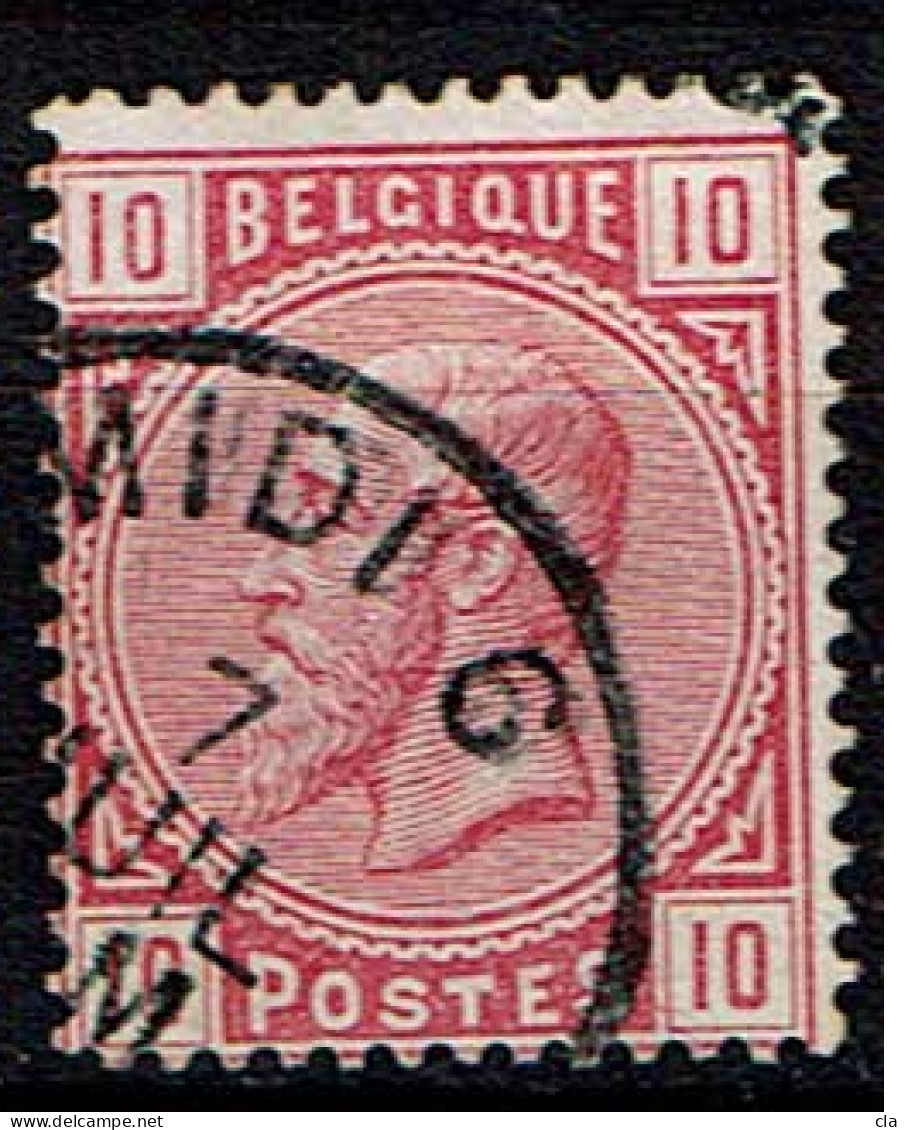 38  Obl  MIDI 6  + 15 - 1883 Leopold II